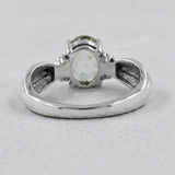 Natural Citrine 925 Sterling Silver Ring