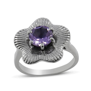 Blue Topaz Sterling Silver Rings