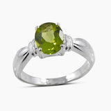 Natural Citrine 925 Sterling Silver Rings