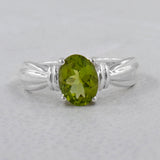 Natural Citrine 925 Sterling Silver Ring