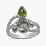 925 Sterling Silver Blue Topaz Rings