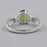 Natural Citrine 925 Sterling Silver Ring