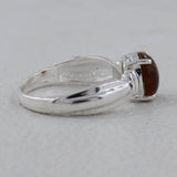 Natural Citrine 925 Sterling Silver Ring