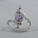 Garnet Silver Rings