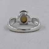 Natural Citrine 925 Sterling Silver Ring