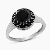 Amethyst Gemstone Silver Rings