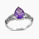 925 Sterling Silver Blue Topaz Rings