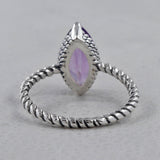 925 Sterling Silver Amethyst Ring