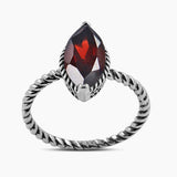 925 Sterling Silver Amethyst Rings