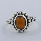 Tiger Eye Sterling Silver Ring