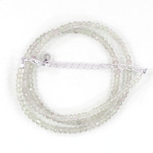 Green Amethyst Beads Necklace