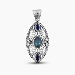 Labradorite Silver Pendants