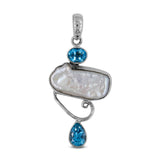 925 Silver Fresh Water Pearl Pendant