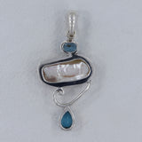 925 Silver Fresh Water Pearl Pendant