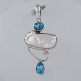 925 Silver Fresh Water Pearl Pendant