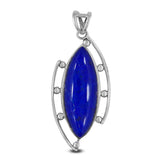 Lapis Lazuli Sterling Silver Pendant