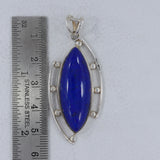 Lapis Lazuli Sterling Silver Pendant