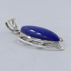 925 Silver Lapis Lazuli Pendants