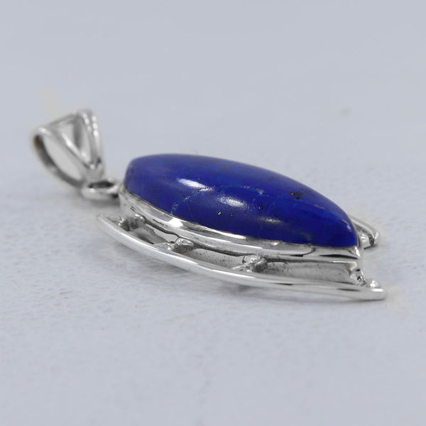 925 Silver Lapis Lazuli Pendants