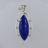 Lapis Lazuli Sterling Silver Pendant