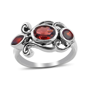 925 Sterling Silver Blue Topaz Silver Ring