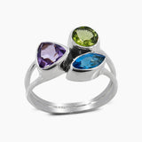 925 Sterling Silver Amethyst Ring