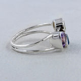 Natural Amethyst Gemstone Birthstone Ring