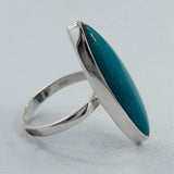 Mexican Turquoise Silver Ring