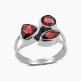 925 Sterling Silver Amethyst Ring