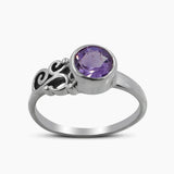 925 Sterling Silver Blue Topaz Rings