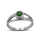 925 Silver Ethiopian Opal Ring