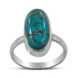 Mexican Turquoise Silver Ring