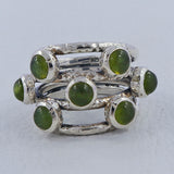 925 Sterling Silver Tourmaline Rings