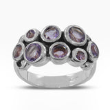 925 Sterling Silver Amethyst Rings