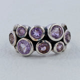 925 Starling Silver Amethyst Ring