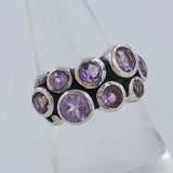 925 Starling Silver Amethyst Ring