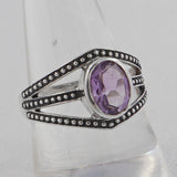 925 Sterling Silver Citrine Rings