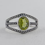 925 Sterling Silver Citrine Rings