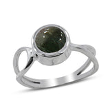 Iolite Silver Ring