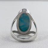 Purple Charoite Designer Silver Ring