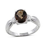 Natural Citrine 925 Sterling Silver Ring