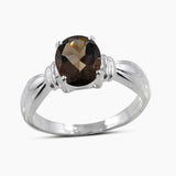 Natural Citrine 925 Sterling Silver Rings