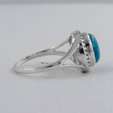 Mexican Turquoise Silver Ring