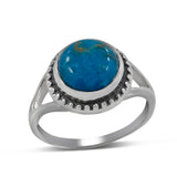 Mexican Turquoise Silver Ring