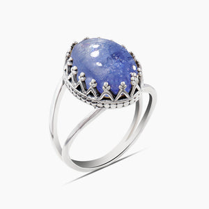 925 Sterling Silver Tanzanite Rings