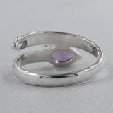 925 Sterling Silver Amethyst Ring