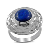 Lapis Lazuli Designer 925 Sterling Silver Ring