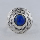 Lapis Lazuli Designer 925 Sterling Silver Ring