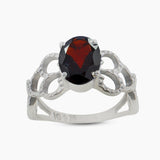 925 Sterling Silver Peridot Rings