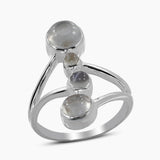 925 Sterling Silver Labradorite Rings